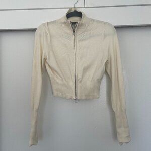 Urban Outfitters Everleigh two-way zip up cardigan sweater/jacket